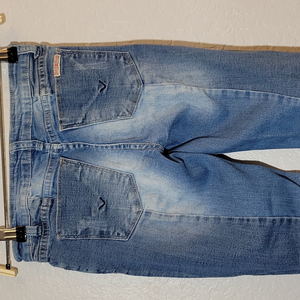 Hudson Distressed Piped Raw Hem Jean 12 — image 7 of 8